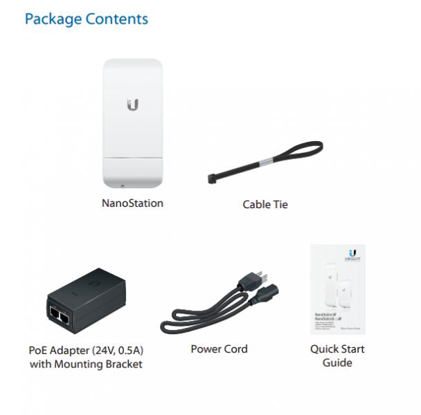 Ubiquiti AirMAX NanoStationM 2 GHz Station - 802.11b/g/n