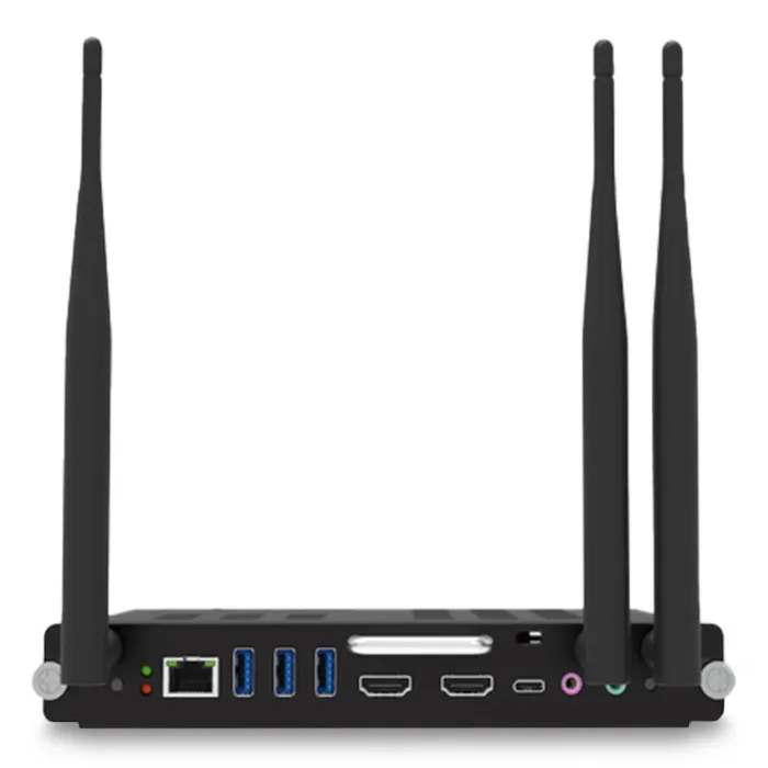 OPS Android Google (EDLA certificaat) , Android 13, DDR4 8/128GB, WiFi 6/BT5.2, USB-C, HDMI in/out, RJ45, 3x USB-A, audio in/out (Google Play Store)