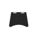 Vloerplaat voor Master muurlift