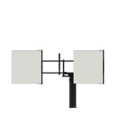 Slimline Whiteboardframe Touch 65"