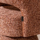 Josh - draaibare fauteuil in chenille
