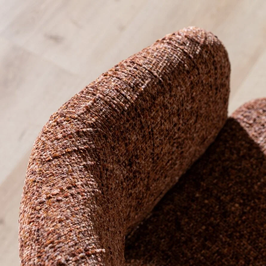 Josh - draaibare fauteuil in chenille