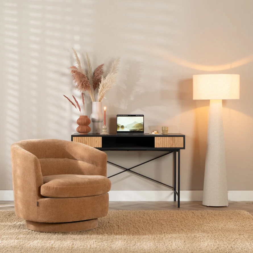 Fauteuil Valerie draaibaar chenille