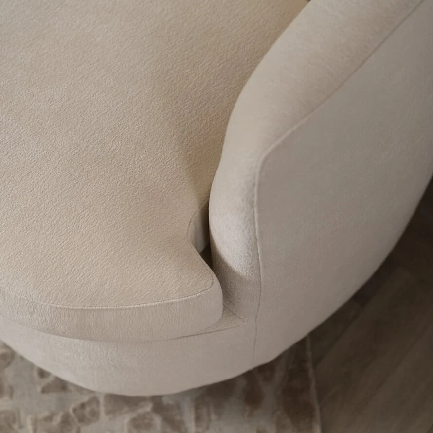 Fauteuil Valerie draaibaar chenille