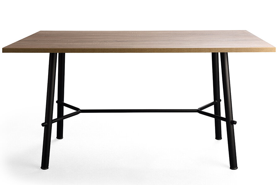 [ASTA-RECHTHOEKIG-74-V2-Afmetingen blad-TBA-DECOR BLAD-TBA-Kleur onderstel] Asta - rechthoekige tafel - hoogte 74 cm (Nog te bepalen, Nog te bepalen, Nog te bepalen)