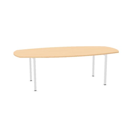 Arca Deens ovaal 240x120cm vaste hoogte