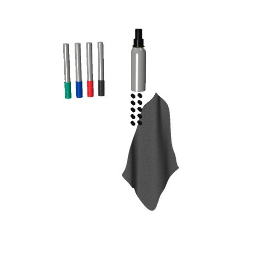 [14017.113] Starterkit deluxe voor magneethoudende whiteboards