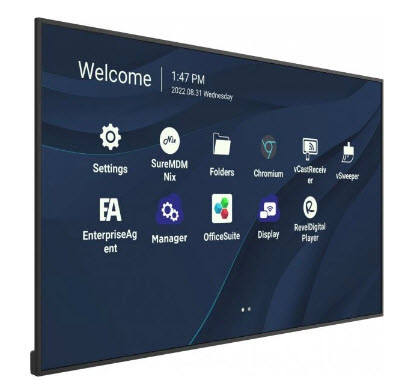 ViewSonic LED Large Format Display 43" - 4K - 500 nits - 24/7 - non touch
