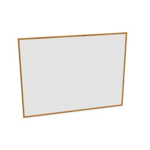 Sharp Oak whiteboard, 90x120 cm