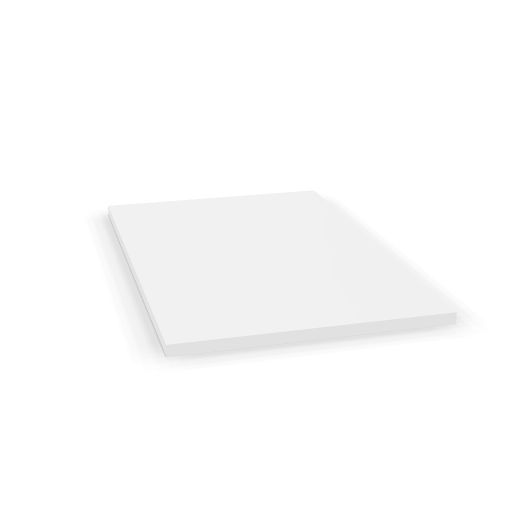 Top for carrying pedestals (18 mm thickness) W. 42  H. 1,8  D. 65 