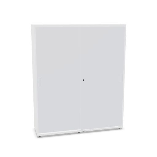 Storage units with sliding doors W. 136,5  H. 164,5  D. 40,4 