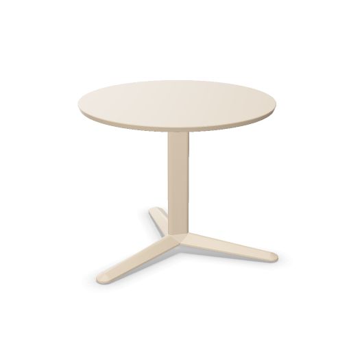 ARKET TABLE TOP DIAM. 60 - 3 PEDESTAL ALU BASE H50