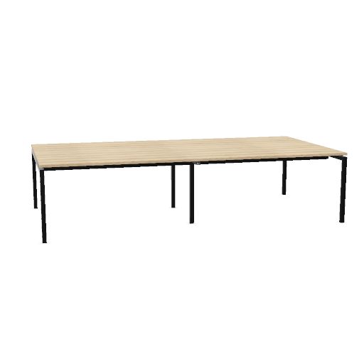 Arca vergadertafel 320x160cm vaste hoogte