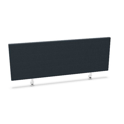 Acoustic wall on top of the desk 