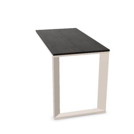 rh/lh extension table for desk L. 200 cm or central for desk L. 160 - 180 - 200 cm W. 120  H. 75  D. 60 