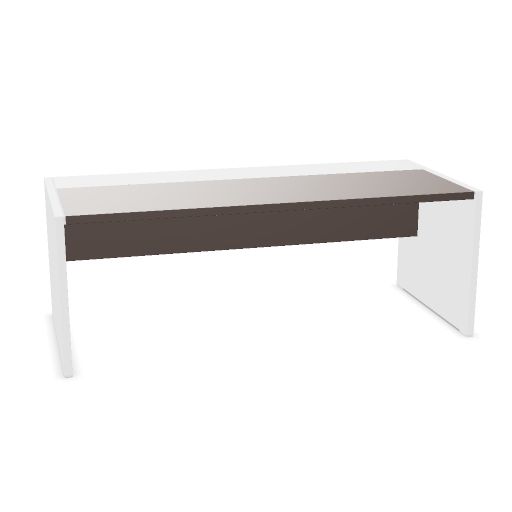 Desk - Melamine worktop th. 38 mm - L.204 / D.90 / H.75