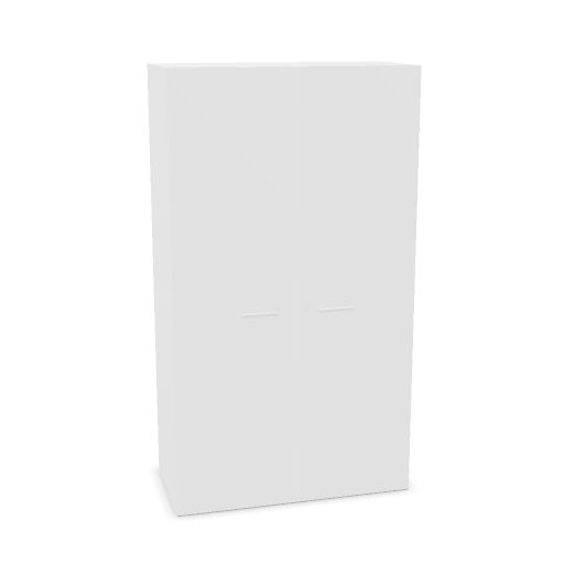 medium unit with wooden door W. 45  H. 162,7  D. 45 