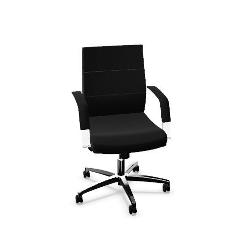 Manager chair with low back, tilt mechanism