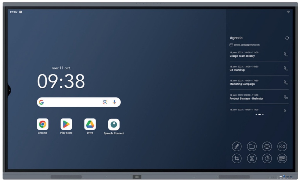 Speechi Superglass Pro - 75"