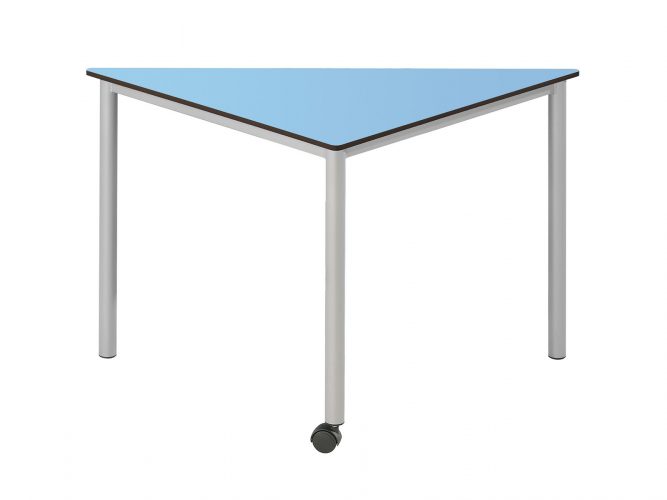 [PITA-103-HPL-Decor table top HPL-TBA-TBA] Pythagoras driehoekstafel (HPL tafelblad) (Nog te bepalen, Nog te bepalen)
