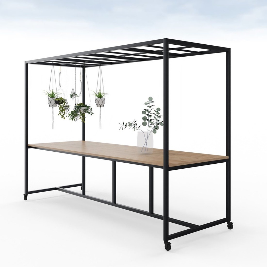 Move bespreek- en lunchtafel recht