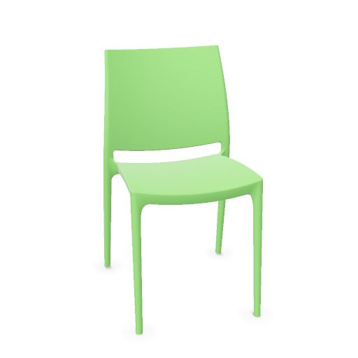 Maya stoel Tropical green