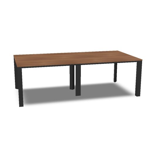 [TOP.XXCategory=CatM1;TOP.V01=MNO3;LEG.V02=MNE1;MARKET.XXMarket=E;MARKET.XXWeight=1] conference table cm 240x120 W. 240  H. 75  D. 120 