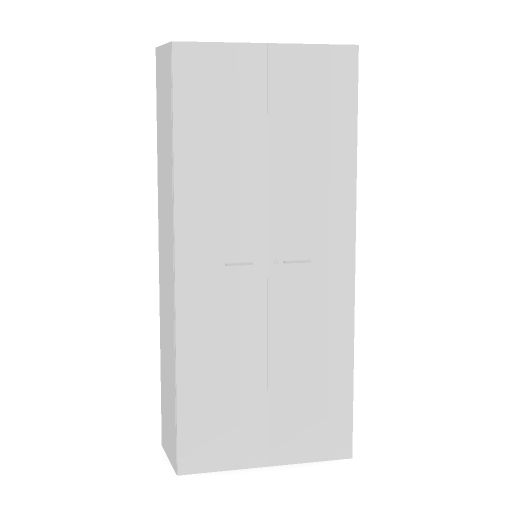 [FRAME.V04=MBI1;FRONTAL.XXTypeFinish=Melamine;FRONTAL.V05=MBI1;HANDLE.Handle=Q;HANDLE.V23=QAL;MARKET.XXMarket=E;MARKET.XXWeight=1] high unit with wooden door W. 90  H. 207,5  D. 45