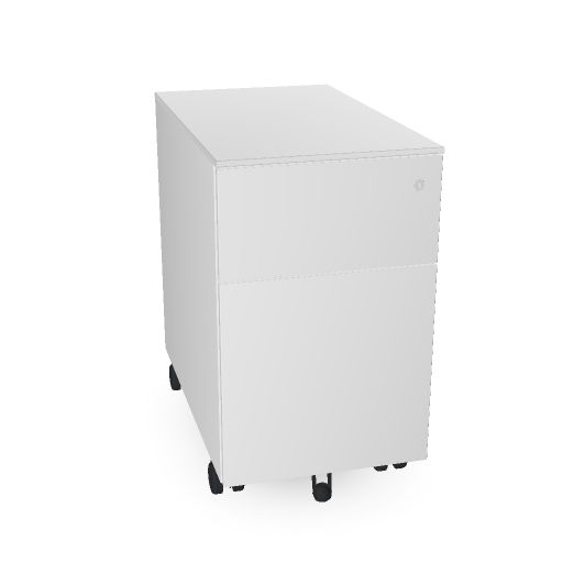 [PED_MET.V04=MBI1;MARKET.XXMarket=E;MARKET.XXWeight=1] drawer + file metal pedestal on castors W. 32,2  H. 55,6  D. 54,2