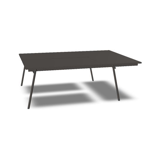 [BENCH.V01=MGF2;BENCH.V02=MGF2;SIDE.XXSide=Rx;MARKET.XXMarket=E;MARKET.XXWeight=1] Bench - With extension D. 80 - Freestanding - L.140 / D.166.5 / H.75