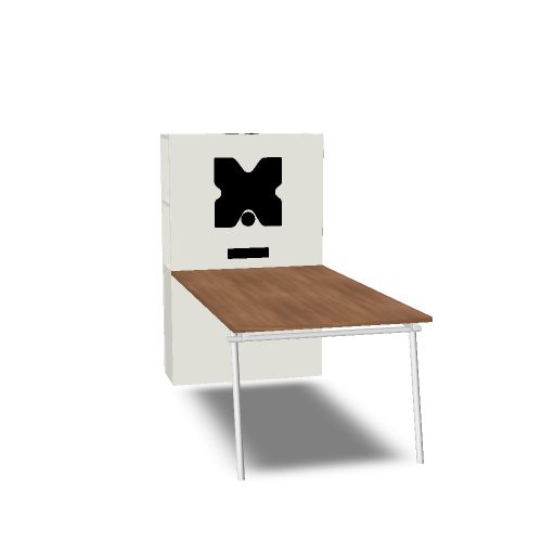[MEDIAWALL.V04=MBN2;MARKET.XXMarket=E;MARKET.XXWeight=1] Media Wall - To be completed with table (MANDATORY) - For tables H. 75 (A) and H. 107 (B) - TV bracket included - 2 power sockets UNEL, 1 HDMI socket, 2 USB (A+C) - L.100 / D.35 / H.160