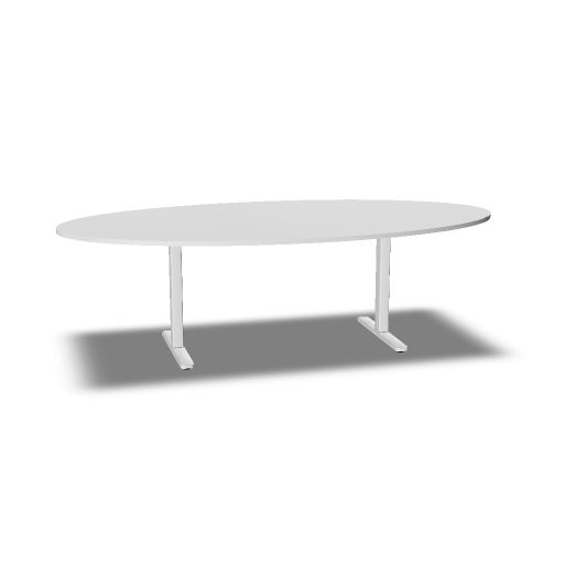 [TOP.V01=MBI1;LEG.V02=MBI1;MARKET.XXMarket=E;MARKET.XXWeight=1] oval conference table with 2 legs W. 250  H. 74  D. 125  (MBI1, Elektrisch, 1, MBI1)