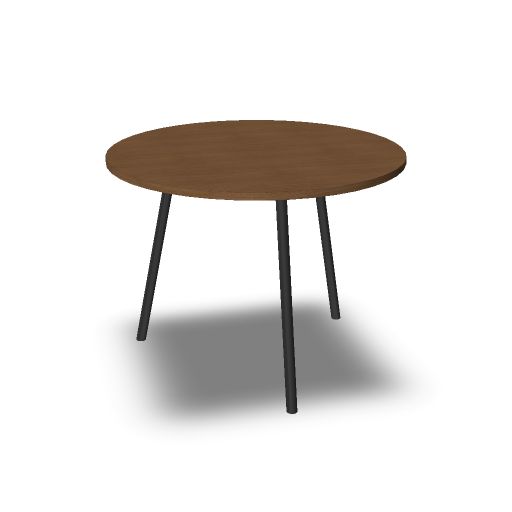 [MEETING_NoBeamOpt.V01=MRC1;MEETING_NoBeamOpt.V02=MNE1;MARKET.XXMarket=E;MARKET.XXWeight=1] Round meeting table - 3 legs - L.100 / D.100 / H.75