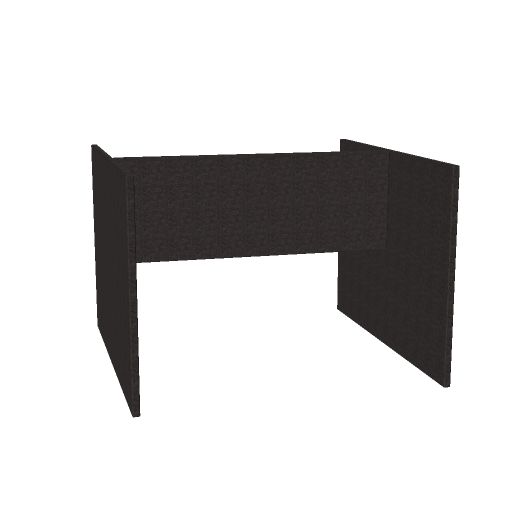 [AKOG-H.UPH.W164.H120.D170@W164 H120 FABRIC Carlow cam_clw01 PG1 High Without] Akoestische H-opstelling