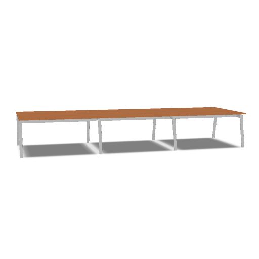 [AIR2480160VTVH25-1LEAL@1 LE AL] Air2 vergadertafel 480x160 25mm