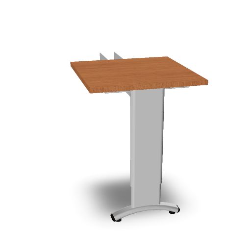 [ENAT06HI] Entrada aanbouwtafel 60x60cm hoogte instelbaar (AL, 1, LE, 80)