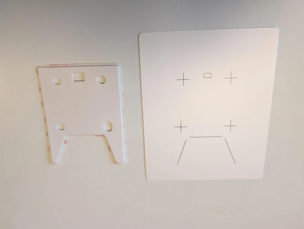 Humly Booking Device Glass Mount pack (1 stuks)