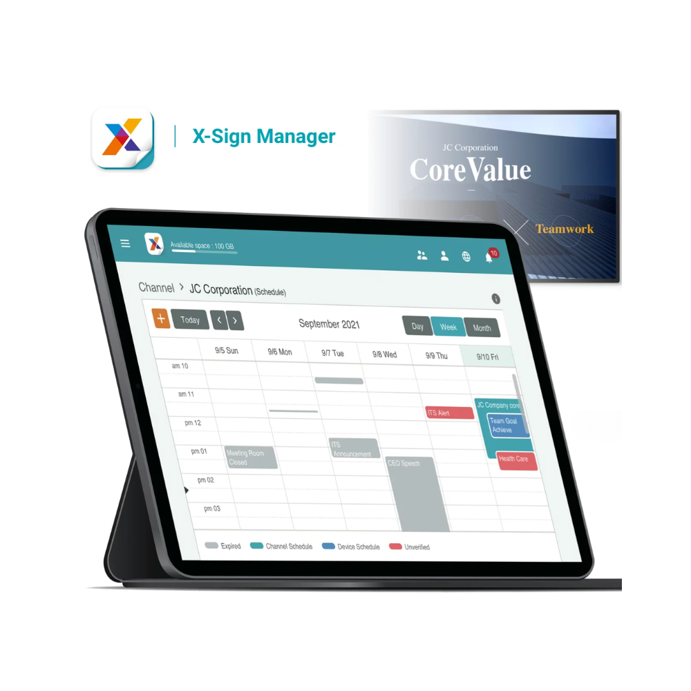 BenQ X-Sign Basic - 1 jaar