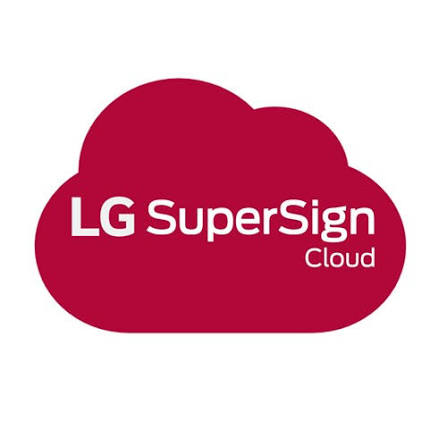 LG Supersign Cloud Premium 1 jaar