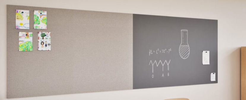 11609.995 - Chameleon Bulletin Notice Board, frameloos