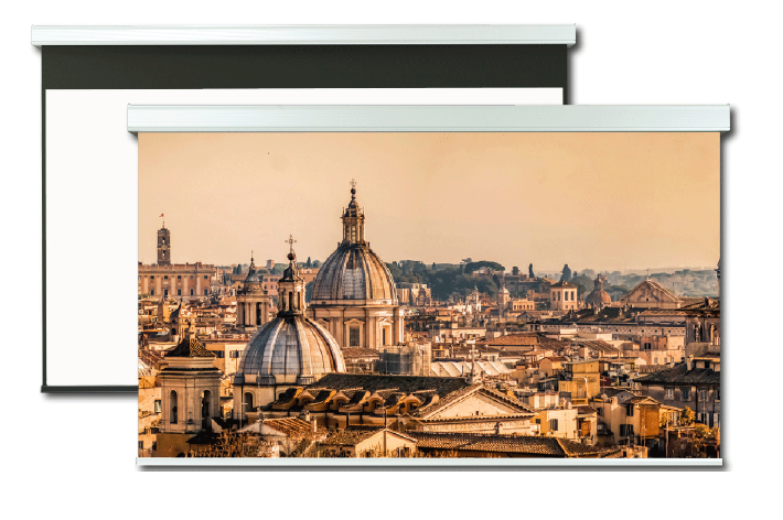 DELUXX CINEMA MOTORIZED SCREEN ELEGANCE ULTIMATE 720 x 405 cm - Custom Made