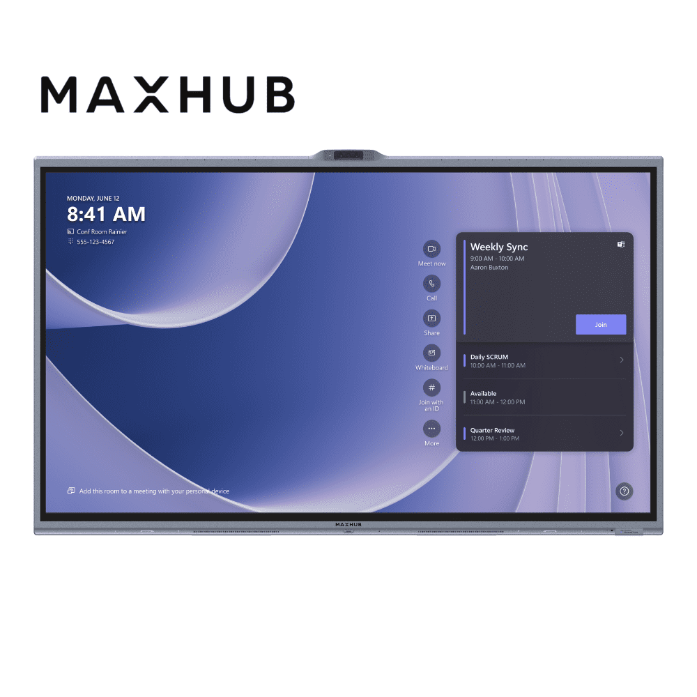 MAXHUB V755T 75" MTR Interactive Touch Display