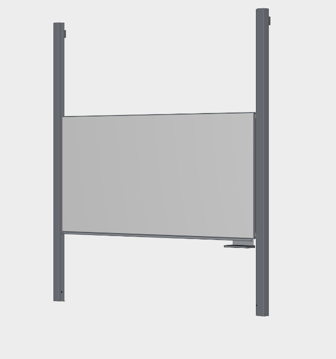 [290-Mittelfläche BxH (cm)-TBA] 1-vlaks schrijfbord op pylonen - type 290 (Nog te bepalen, Nog te bepalen)