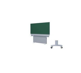 [250-2010] 1-vlaks schrijfbord op schuifmechaniek - vrijstaand - op wielen - type 250 (Nog te bepalen)
