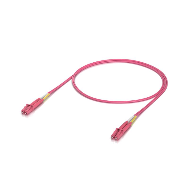 Ubiquiti OM4 Duplex LC UPC Fiber Patch Cable, 1m (50-pack)