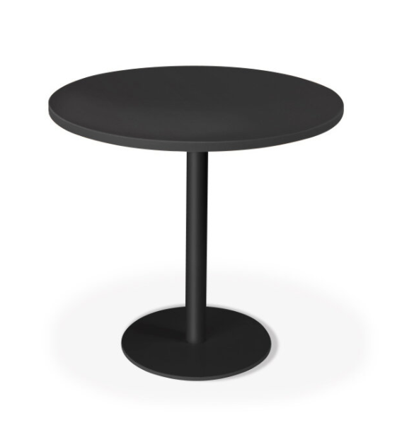 [AB-02-TBA-TBA] Hoge tafel met centrale poot - ø 80 cm x 110 cm (ø x H) (Nog te bepalen, Nog te bepalen)