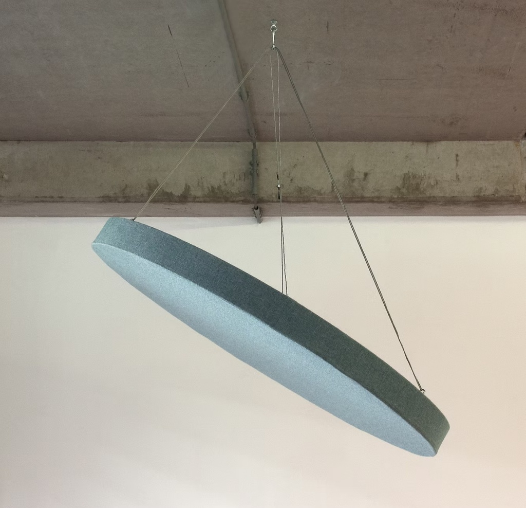 [MOON-PANEEL-⌀95CM-TBA] Akoestisch Moon paneel (⌀95cm - wand/plafondpaneel) (Nog te bepalen)