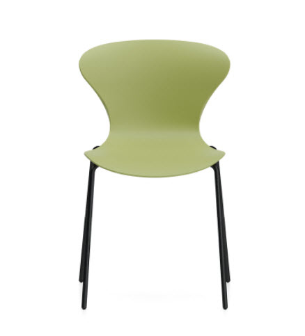 [IR] Ira - 4-poots kuipstoel in matte kunststof (Nog te bepalen, Nog te bepalen)