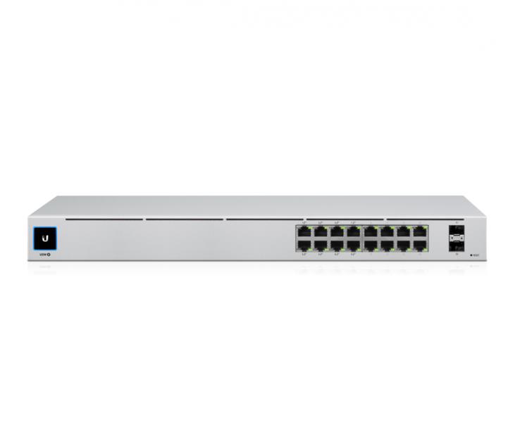 [OUTLET-USW-16-POE] Ubiquiti UniFi Switch Gen 2 - 16 poort, 42W PoE