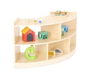 Kwart cirkel roomdivider